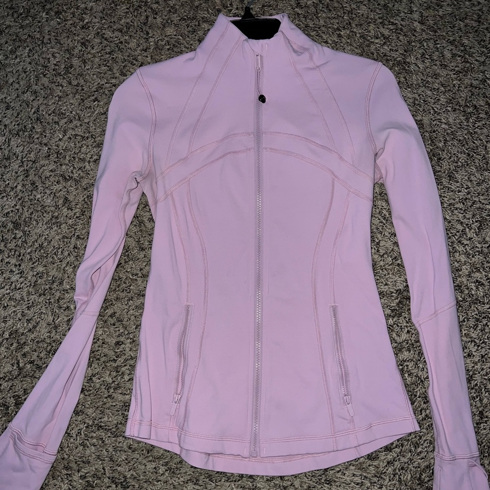 LULULEMON PINK DEFINE JACKET SIZE 6